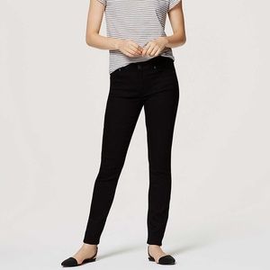 LOFT Brand New, Modern Skinny Jeans in Black 24/00